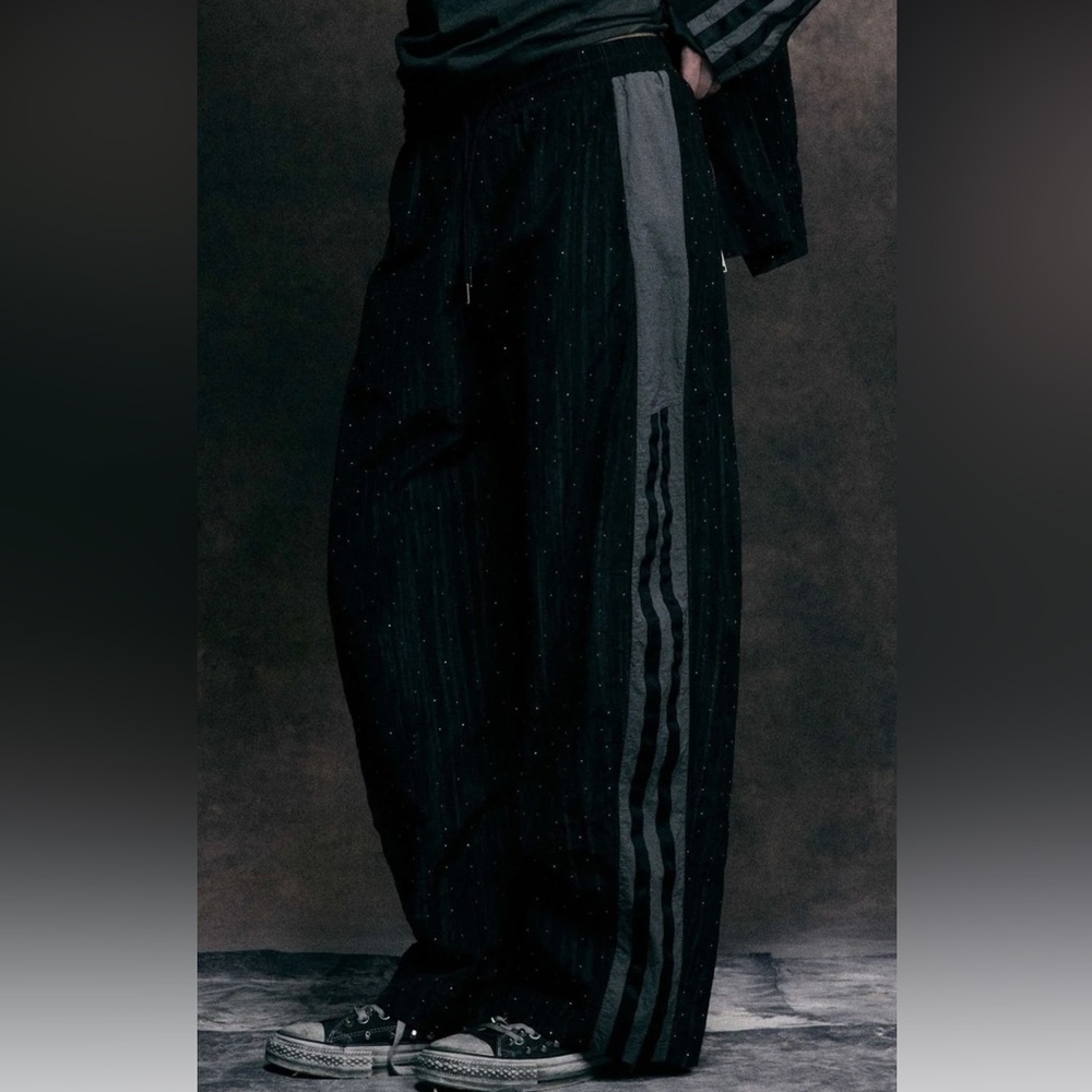 Rhinestone sweatpants